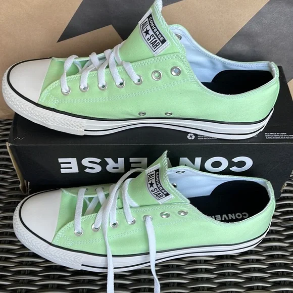 Converse CTAS OX VAPOR GREEN/WHITE/ MENS - Picture 2 of 16